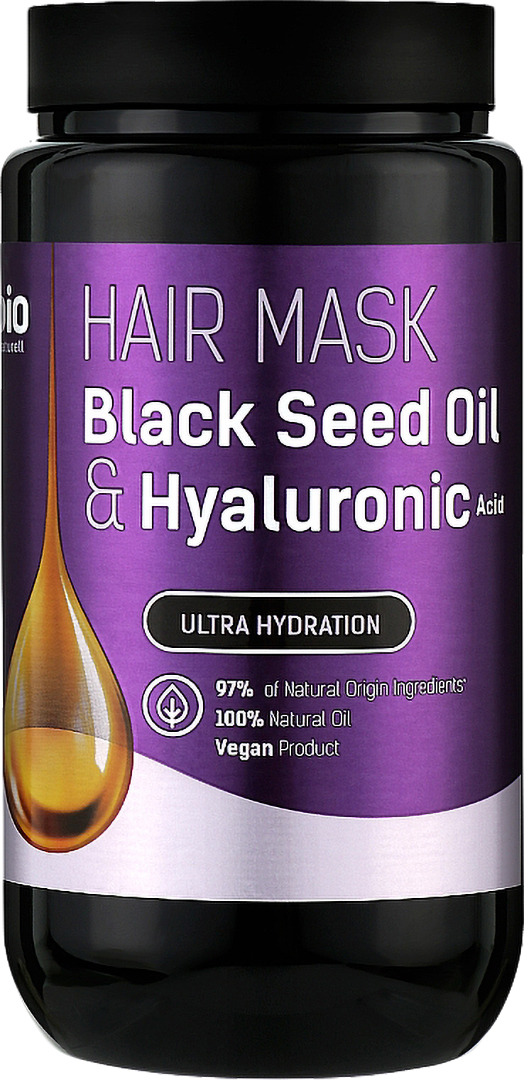 Маска для лица Bio Naturell 946 мл Black Seed Oil & Hyaluronic Acid NEW (4820168434099) - Фото 1