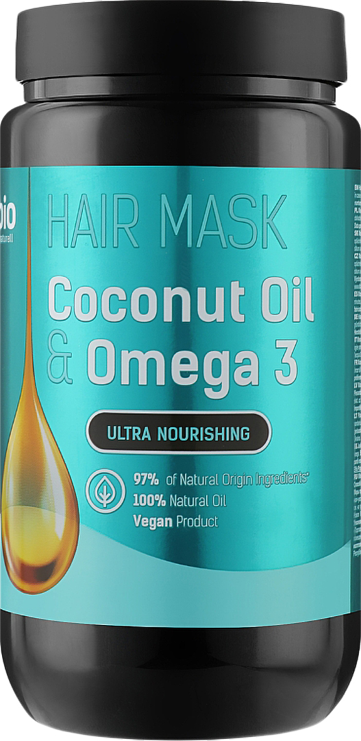 Маска для волосся Bio Naturell 946 мл Coconut Oil & Omega NEW (4820168433979) - Фото 1