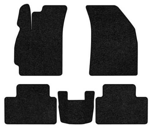 Коврики ворсовые в салон авто EVAtech Standard для Daewoo Nubira (J100) 1997-1999 1 поколение Sedan EU черный кант DO22116CV5VEB - Фото 1