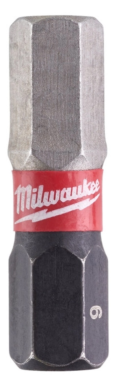 Біта для викрутки Milwaukee Shockwave Hex6 25 мм 2 шт. (4932430897) - Фото 1
