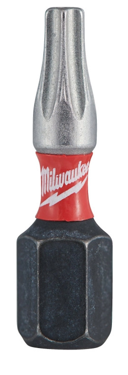 Бита для отвертки Milwaukee Shockwave TX BO15 25 мм 2 шт. (4932471581) - Фото 1