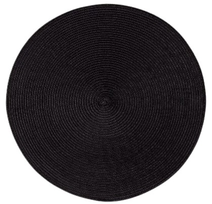 Салфетка для сервировки Kela Kimya 38 см Black (12338) - Фото 1