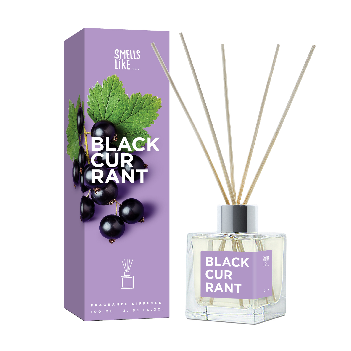 Аромадиффузор Esse Smells Like Black Currant (Черная смородина) 100 мл (4820288090694) - Фото 1