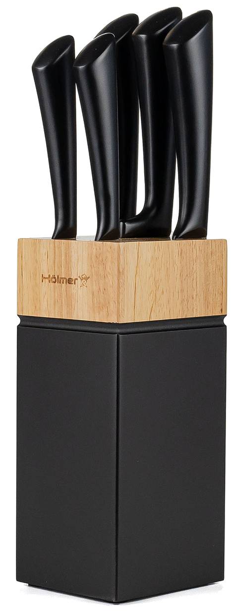 Набор ножей Holmer KS-66325-BL Black Steel - Фото 1