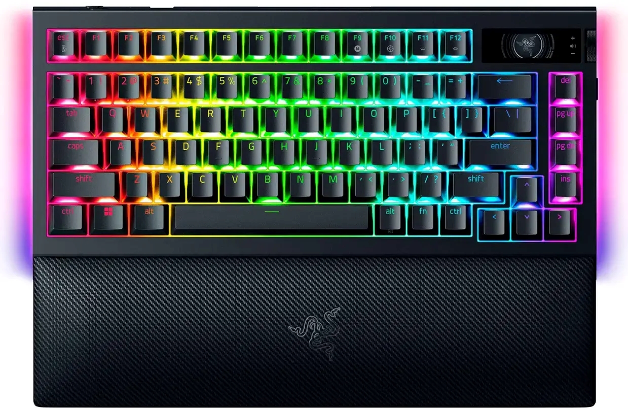 Клавиатура беспроводная игровая Razer BlackWidow V4 Pro ANSI Black (RZ03-05130100-R3M1) - Фото 1