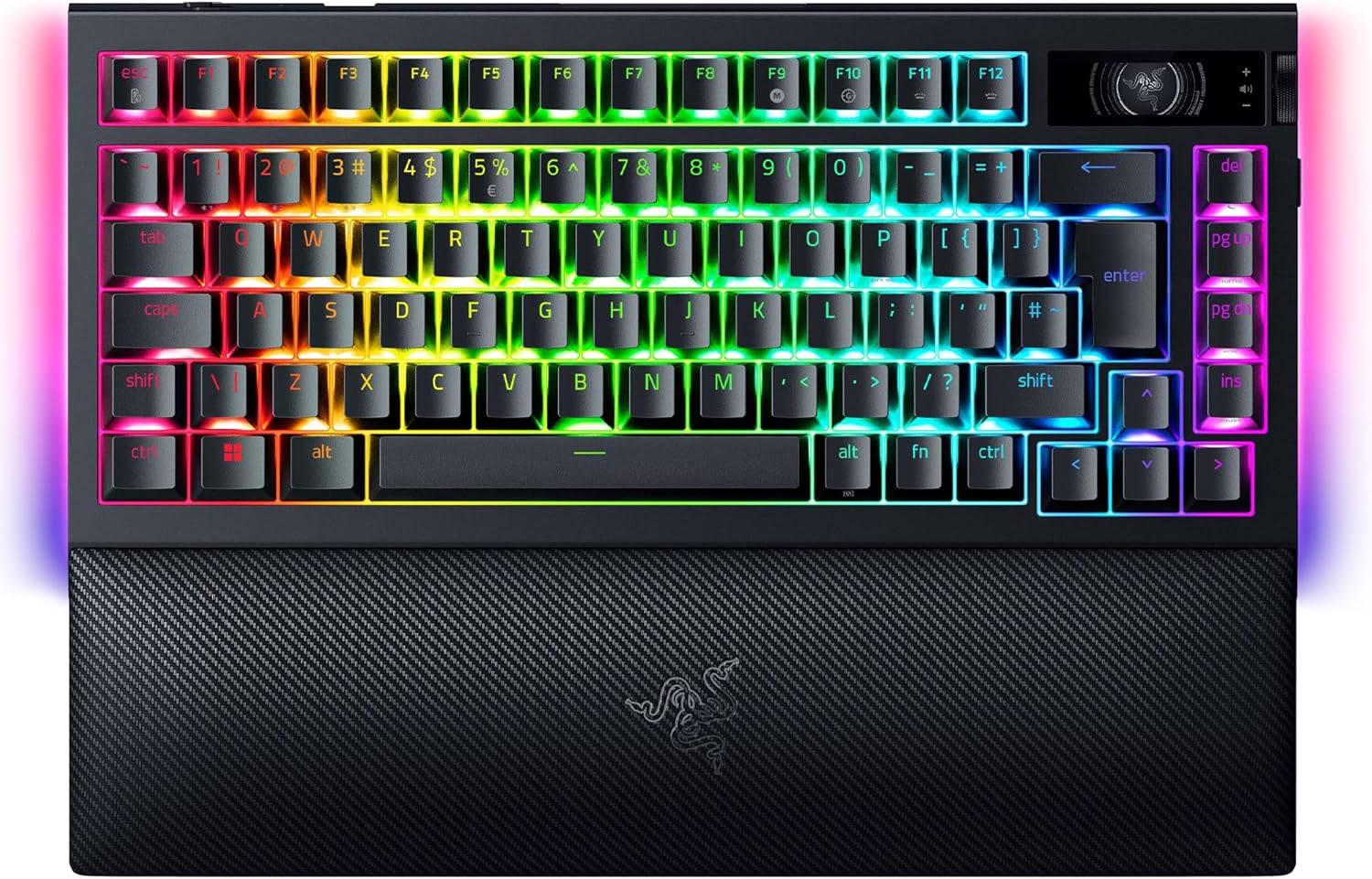 Клавиатура беспроводная игровая Razer BlackWidow V4 Pro ISO Black (RZ03-05130300-R3E1) - Фото 1
