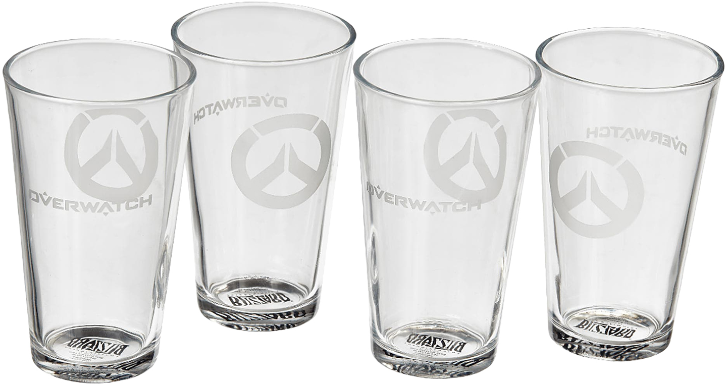 Набір склянок Blizzard OVERWATCH Pint Glasses 4шт. (B62425) - Фото 1