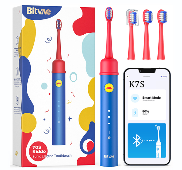Зубная щетка электрическая Bitvae Smart K7S Kids Blue (K7S-b) - Фото 1
