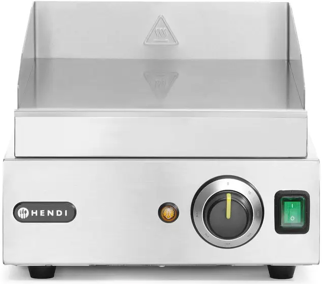 Гриль-барбекю электрический Hendi Blue Line гладкий (203125) - Фото 1