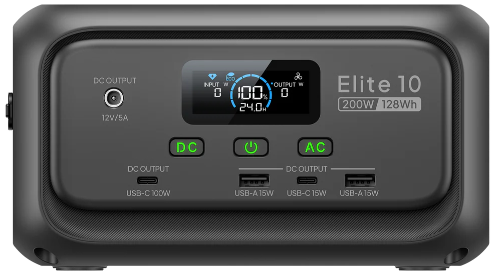 Купить Зарядная станция универсальная Bluetti Elite 10V2 (200 Вт, 128 Вт/час) - Фото 1 Зарядная станция универсальная Bluetti Elite 10V2 (200 Вт, 128 Вт/час) - Фото 1