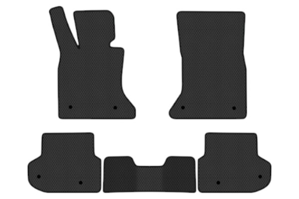 EVA коврики в салон авто EVAtech для 5 Series (F11) (xDrive) Restyling Mechanical seats BMW 2013-2017 6 поколение Combi EUBM11059C5BW8RBB - Фото 1