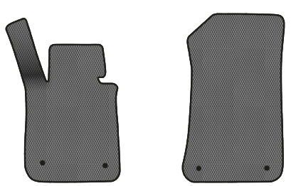 EVA коврики в салон авто передние EVAtech для 1 Series (E87) 5-doors BMW 2004-2012 1 поколение Htb EU (BM11095A2BW4RGB) - Фото 1