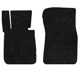 Коврики ворсовые в салон авто EVAtech Standard для BMW 1 Series (F21) 3-doors 2012-2019 2 поколение Htb EU черный кант BM13481A2BM3VEB - Фото 1