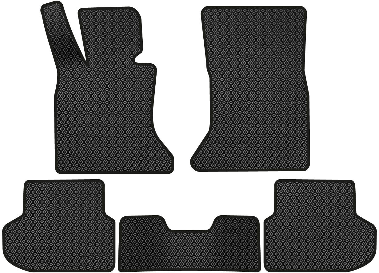 EVA коврики в салон авто EVAtech для 5 Series (F10) (xDrive) Restyling Electric seats BMW 2013-2017 6 поколение Sedan USA BM13492C5BM8RBB - Фото 1