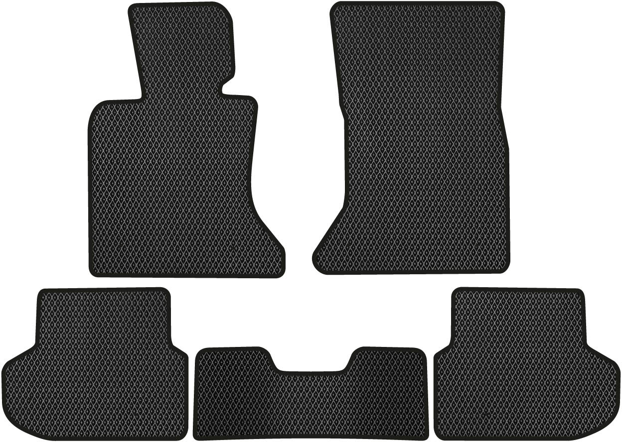 EVA коврики в салон авто EVAtech для 5 Series (F10) (xDrive) Restyling Electric seats BMW 2013-2017 6 поколение Sedan USA BM13492CB5RBB - Фото 1