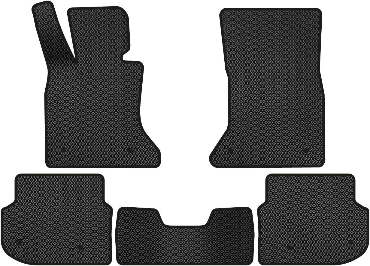 EVA коврики в салон авто EVAtech для 5 Series (F11) (xDrive) Electric seats BMW 2010-2013 6 поколение Combi EU BM13592C5BW8RBB - Фото 1
