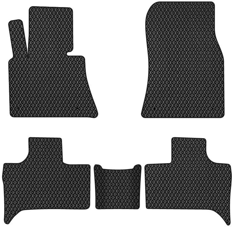 EVA коврики в салон авто EVAtech для X5 (E53) Restyling BMW 2003-2006 1 поколение SUV EU BM14055C5BM4RBB - Фото 1