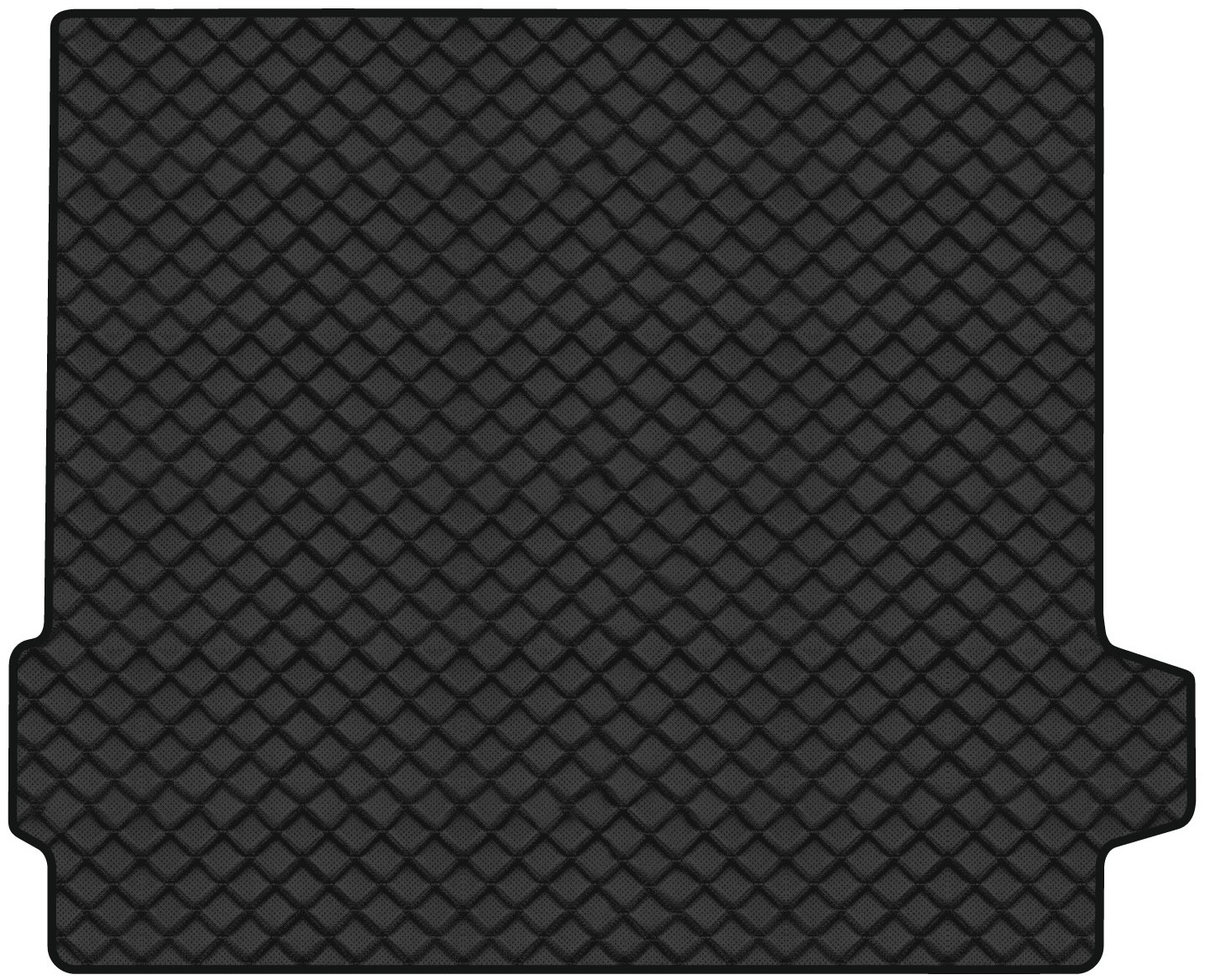 Килимок з екошкіри в багажник авто EVAtech ECO для X5 (G05) BMW 2018 4 покоління SUV EU BM1523BA1BBB - Фото 1