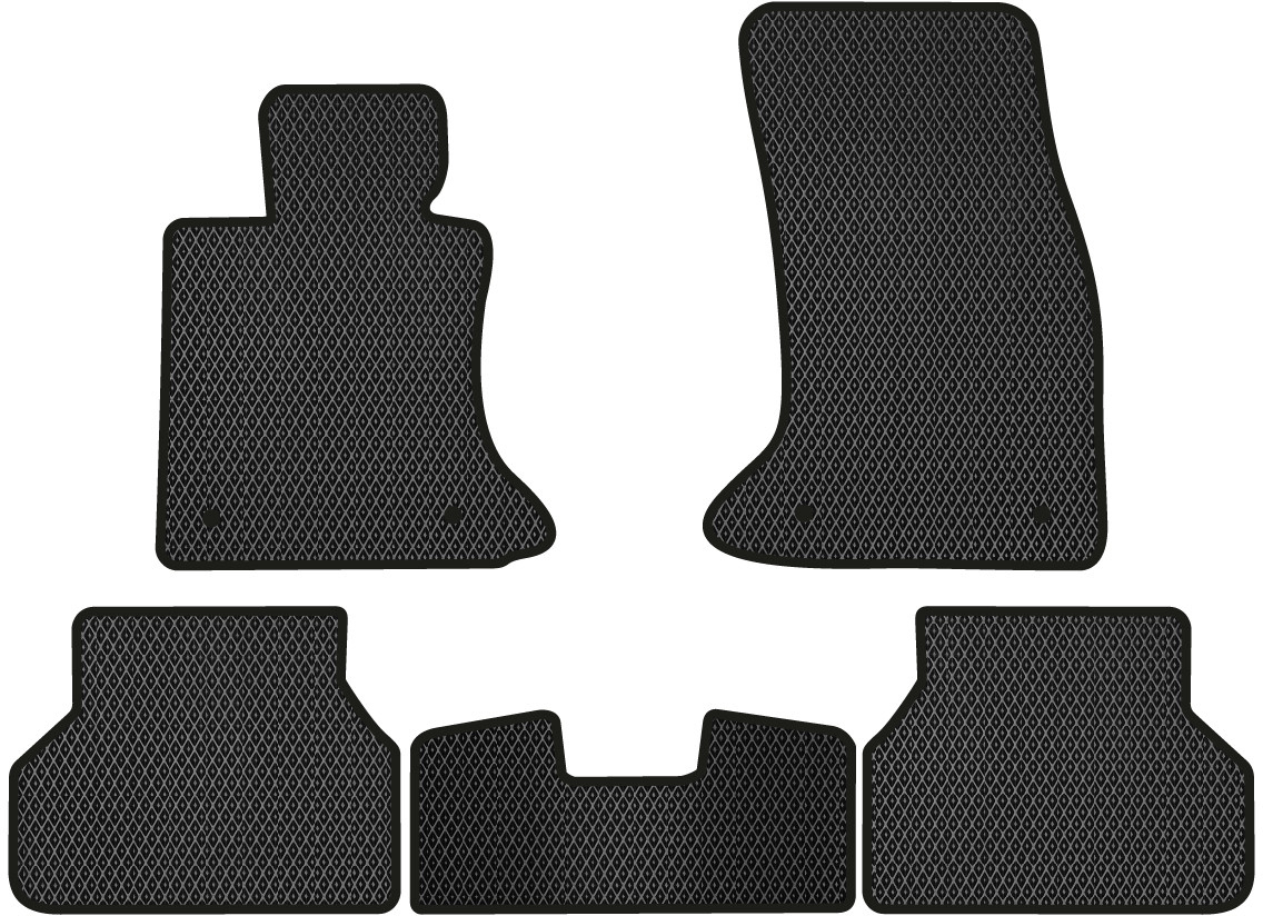 EVA коврики в салон авто EVAtech для 5 Series (E61) BMW 2003-2010 6 поколение Combi EU BM1525CB5BW4RBB - Фото 1