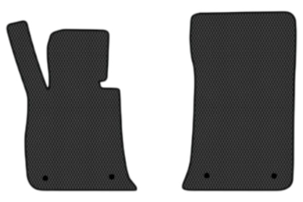 EVA коврики в салон авто передние EVAtech для 3 Series (E92) BMW 2005-2013 5 поколение Coupe EU (BM21653A2BW4RBB) - Фото 1