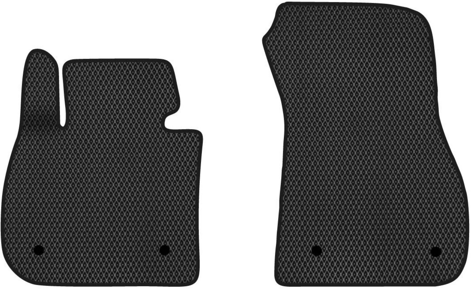 EVA коврики в салон авто передние EVAtech для 2 Series (F46) Gran Tourer BMW 2014-2021 1 поколение SUV EU (BM22050A2BW4RBB) - Фото 1