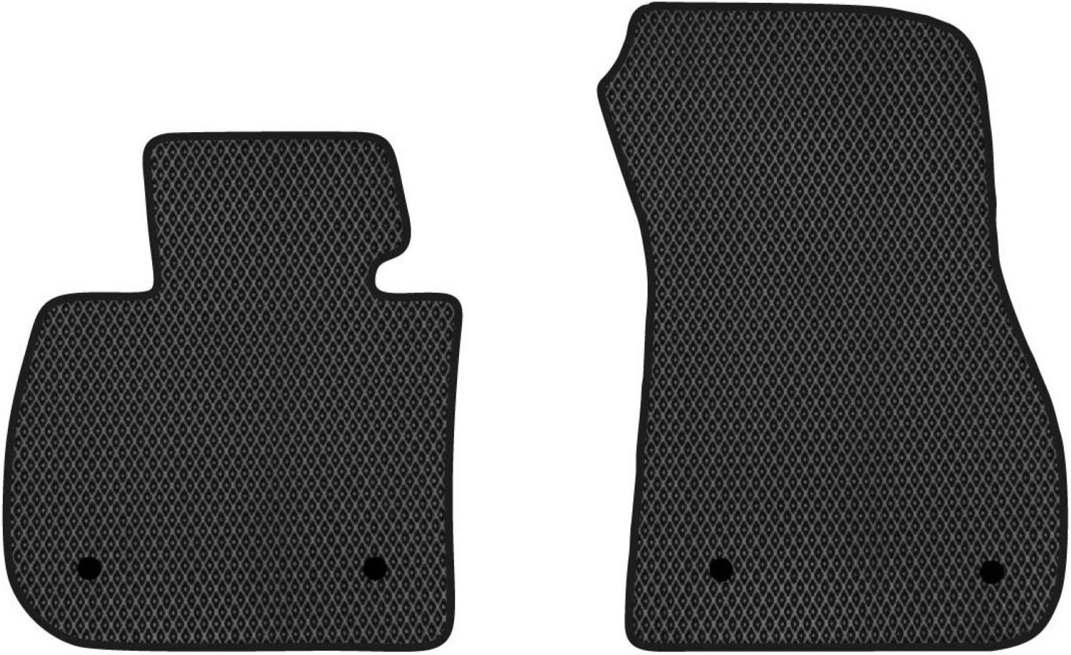EVA коврики в салон авто передние EVAtech для 2 Series (F46) Gran Tourer BMW 2014-2021 1 поколение SUV EU (BM22050AB2BW4RBB) - Фото 1