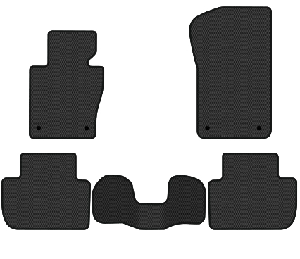 EVA коврики в салон авто EVAtech для X3 (E83) (4 clips) BMW 2003-2010 1 поколение SUV EUBM22470CB5BW4RBB - Фото 1