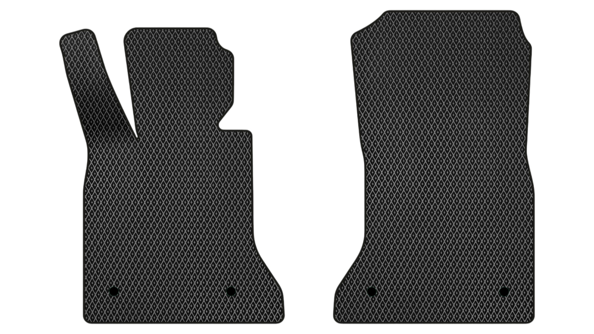 EVA коврики в салон авто передние EVAtech для 5 Series (F10) Mechanical seats BMW 2010-2013 6 поколение Sedan EU (BM31054A2BW4RBB) - Фото 1