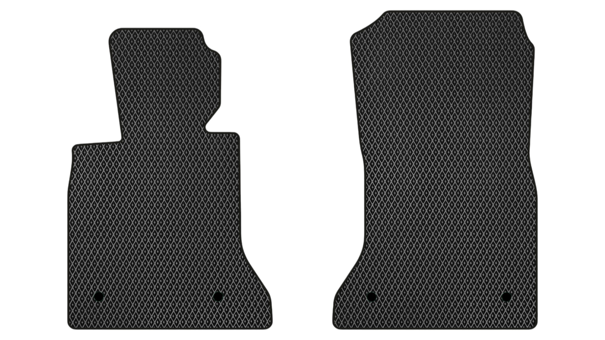 EVA коврики в салон авто передние EVAtech для 5 Series (F10) Mechanical seats BMW 2010-2013 6 поколение Sedan EU (BM31054AB2BW4RBB) - Фото 1
