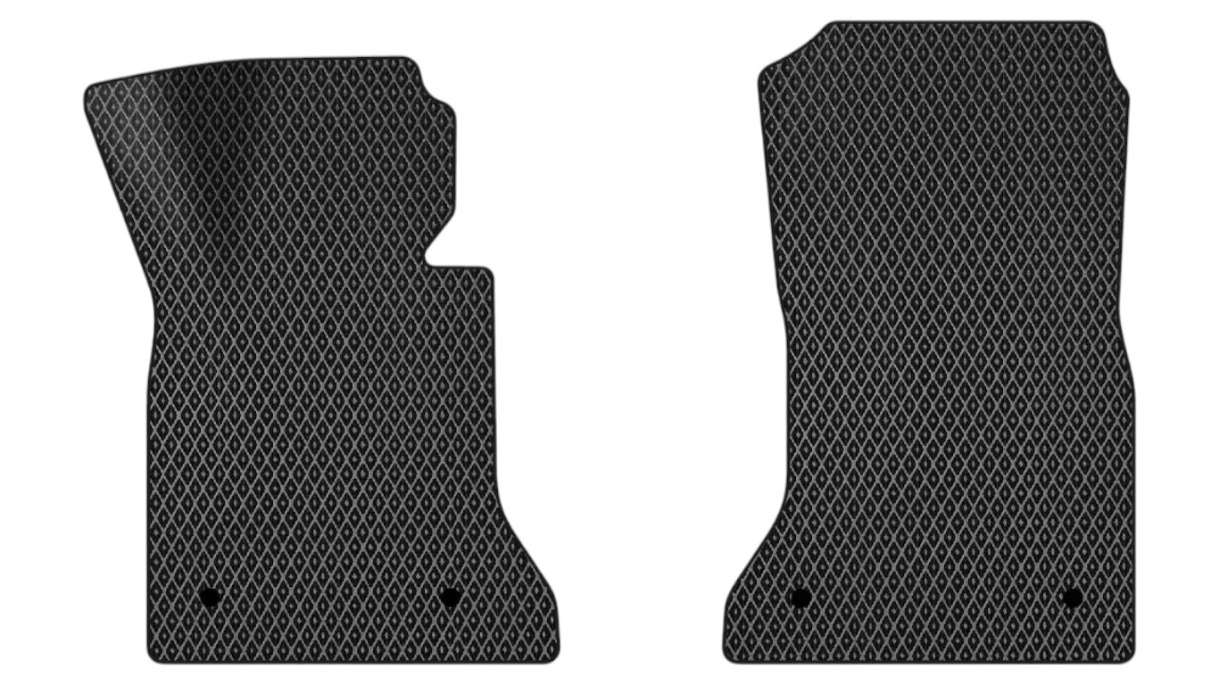 EVA коврики в салон авто передние EVAtech для 5 Series (F10) Mechanical seats BMW 2010-2013 6 поколение Sedan EU (BM31054AD2BW4RBB) - Фото 1