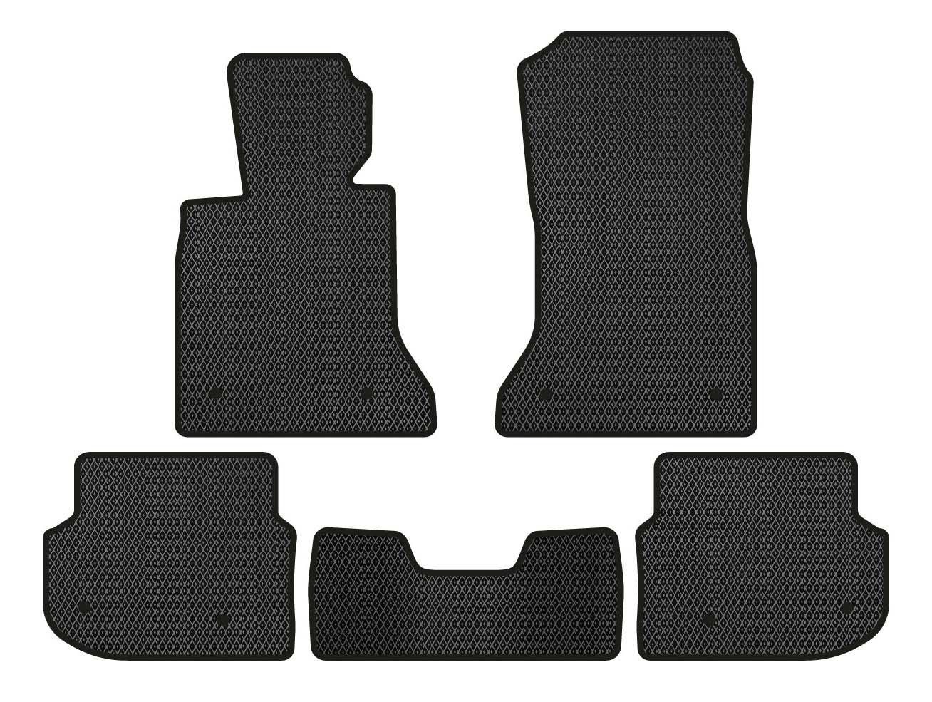 EVA коврики в салон авто EVAtech для 5 Series (F10) Electric seats BMW 2010-2013 6 поколение Sedan EU BM31055CB5BW8RBB - Фото 1