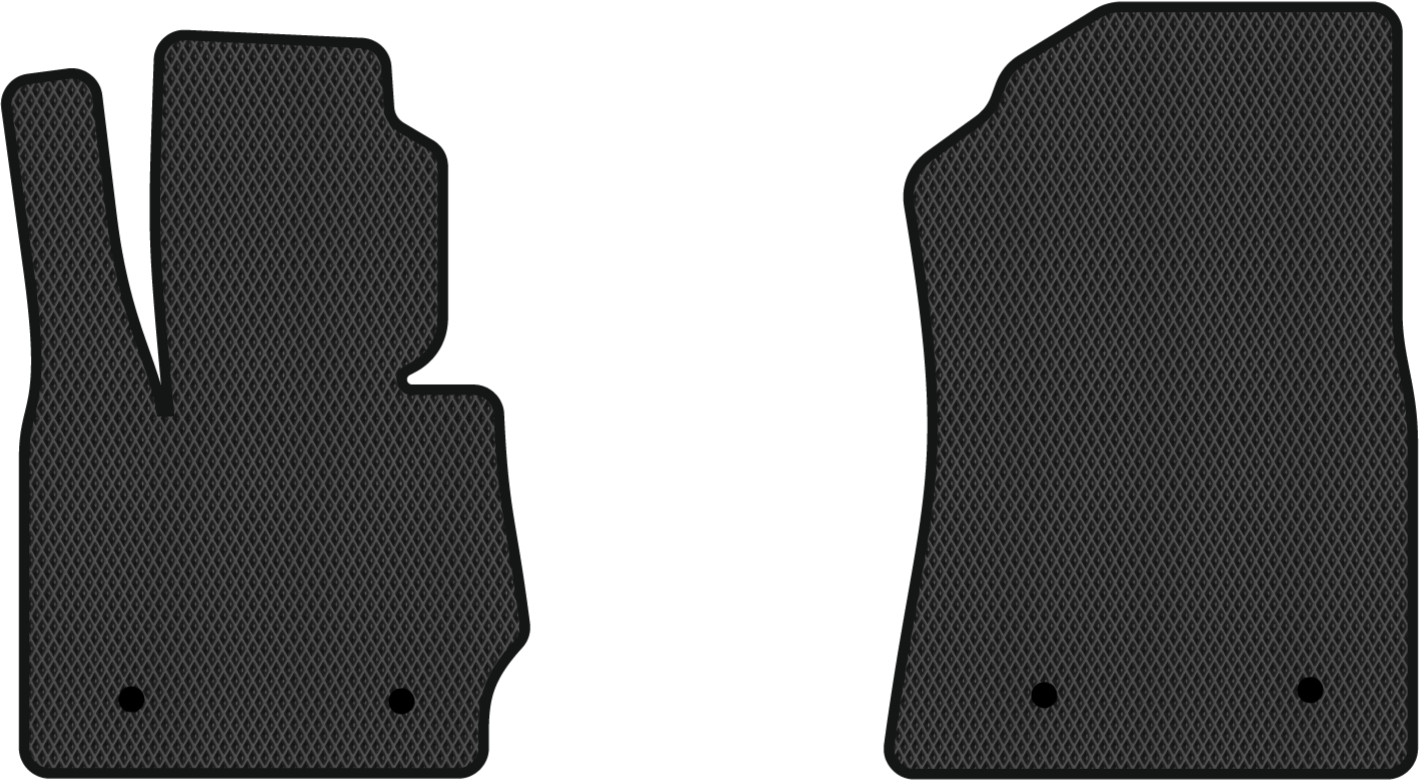 EVA килимки в салон авто передні EVAtech для X3 (F25) BMW 2010-2017 2 покоління SUV USA (BM31393A2RBB) - Фото 1