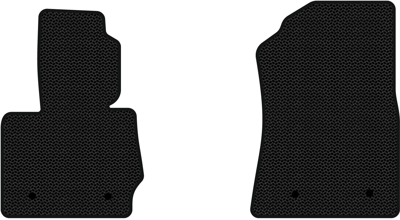 EVA коврики в салон авто передние EVAtech для X3 (F25) BMW 2010-2017 2 поколение SUV USA (BM31393AB2BW4KBB) - Фото 1