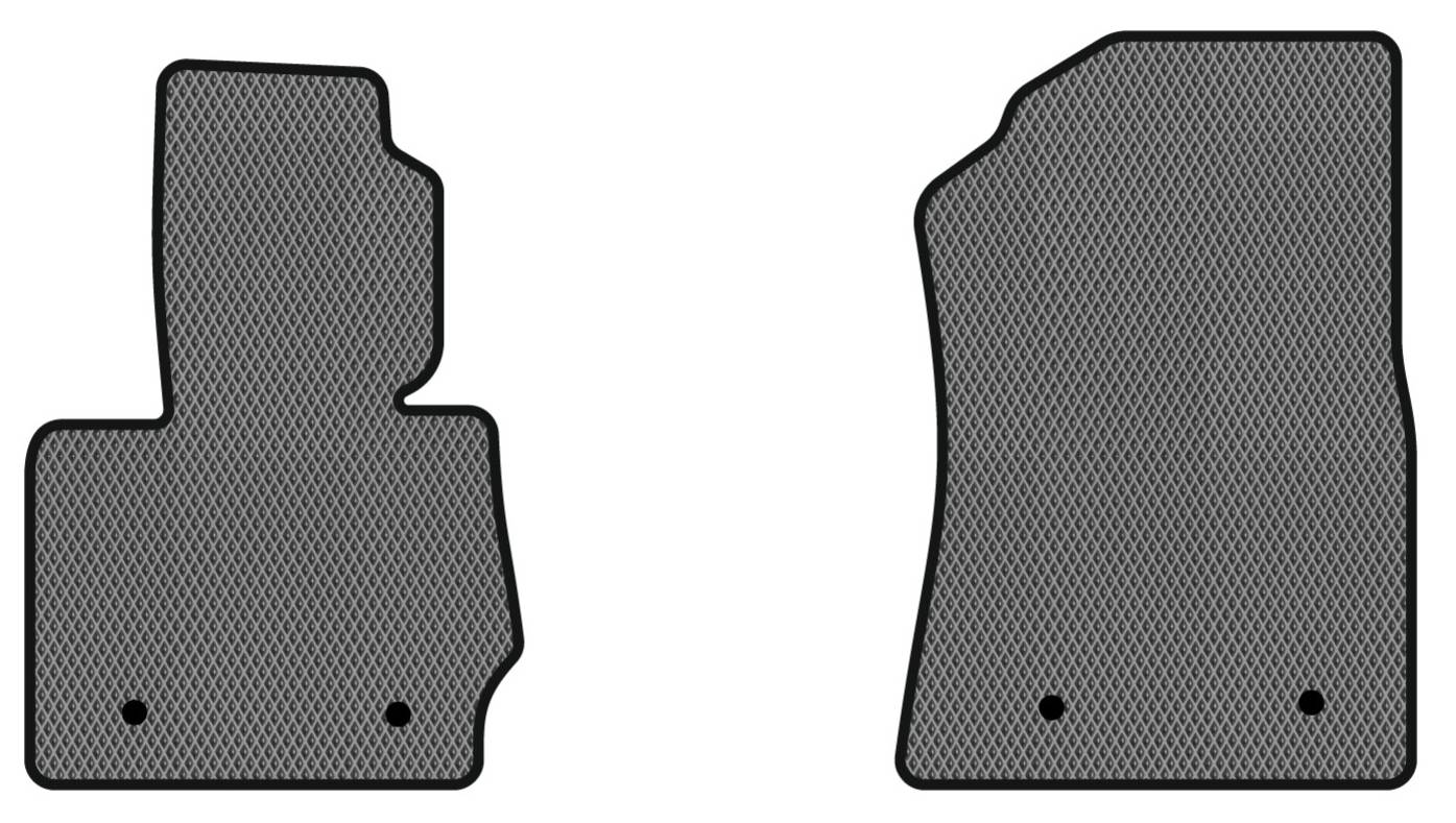 EVA коврики в салон авто передние EVAtech для X3 (F25) BMW 2010-2017 2 поколение SUV USA (BM31393AB2BW4RGB) - Фото 1
