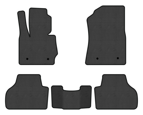 EVA коврики в салон авто EVAtech для X3 (F25) BMW 2010-2017 2 поколение SUV USA BM31393C5BW4SBB - Фото 1