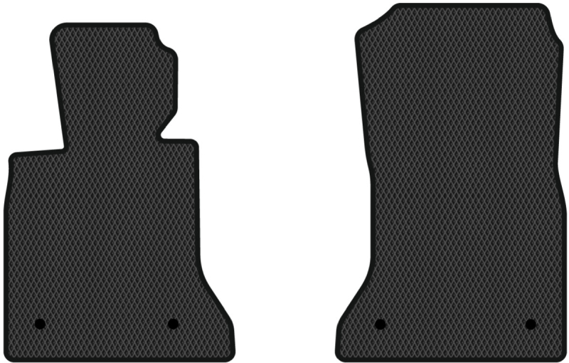 EVA килимки в салон авто передні EVAtech для 5 Series (F10) Electric seats BMW 2010-2013 6 покоління Sedan USA (BM33283AB2BW4RBB) - Фото 1