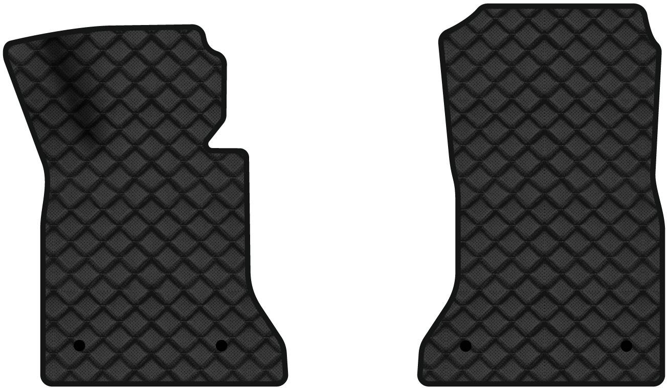 Коврики из экокожи в салон авто передние EVAtech ECO для 5 Series (F10) Electric seats BMW 2010-2013 6 поколение Sedan USA BM33283AD2BW4BBB - Фото 1