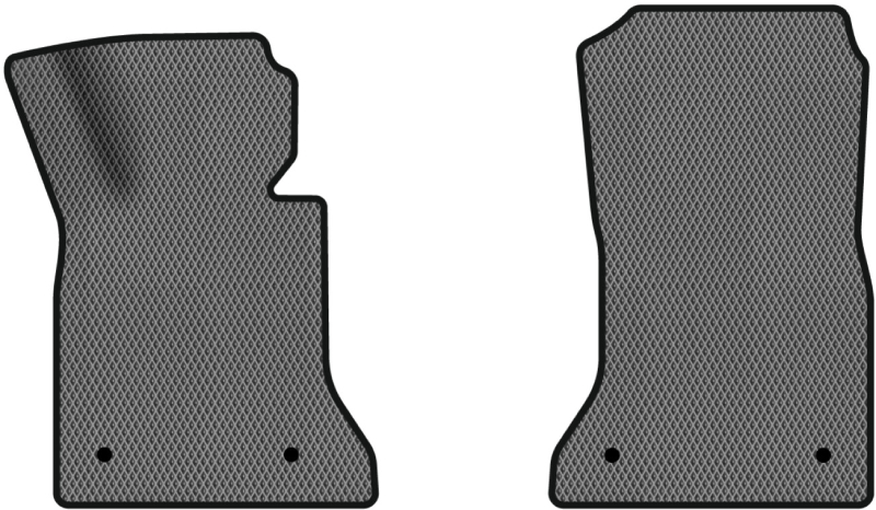 EVA килимки в салон авто передні EVAtech для 5 Series (F10) Electric seats BMW 2010-2013 6 покоління Sedan USA (BM33283AD2BW4RGB - Фото 1