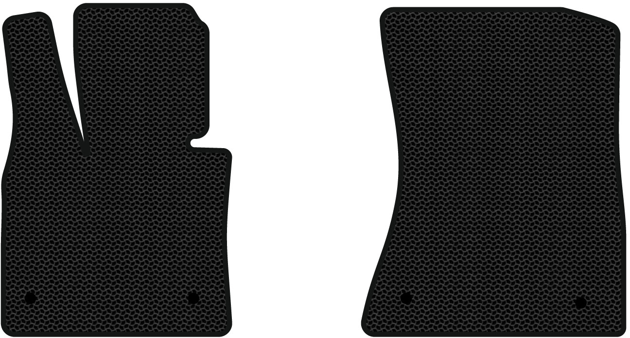 EVA коврики в салон авто передние EVAtech для X6 (E71) BMW 2008-2013 1 поколение SUV EU (BM332A2BW4KBB) - Фото 1