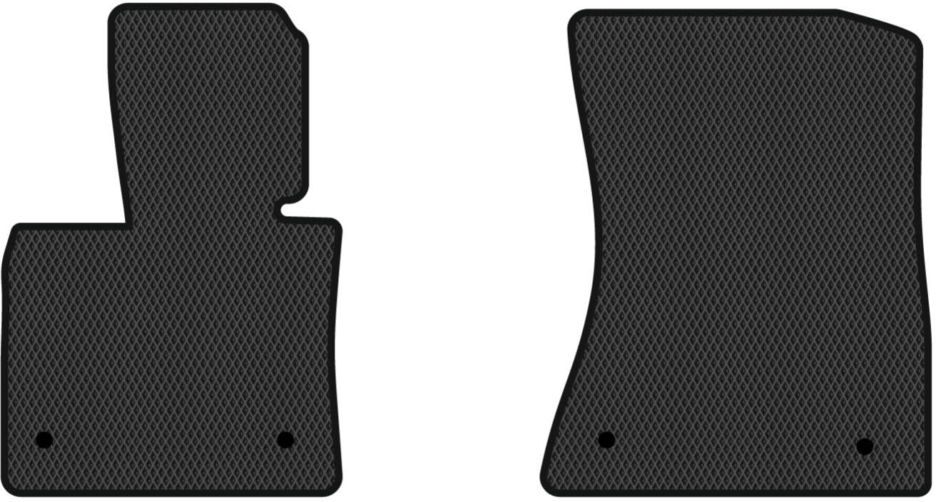 EVA коврики в салон авто передние EVAtech для X6 (E71) BMW 2008-2013 1 поколение SUV EU (BM332AB2BW4RBB) - Фото 1