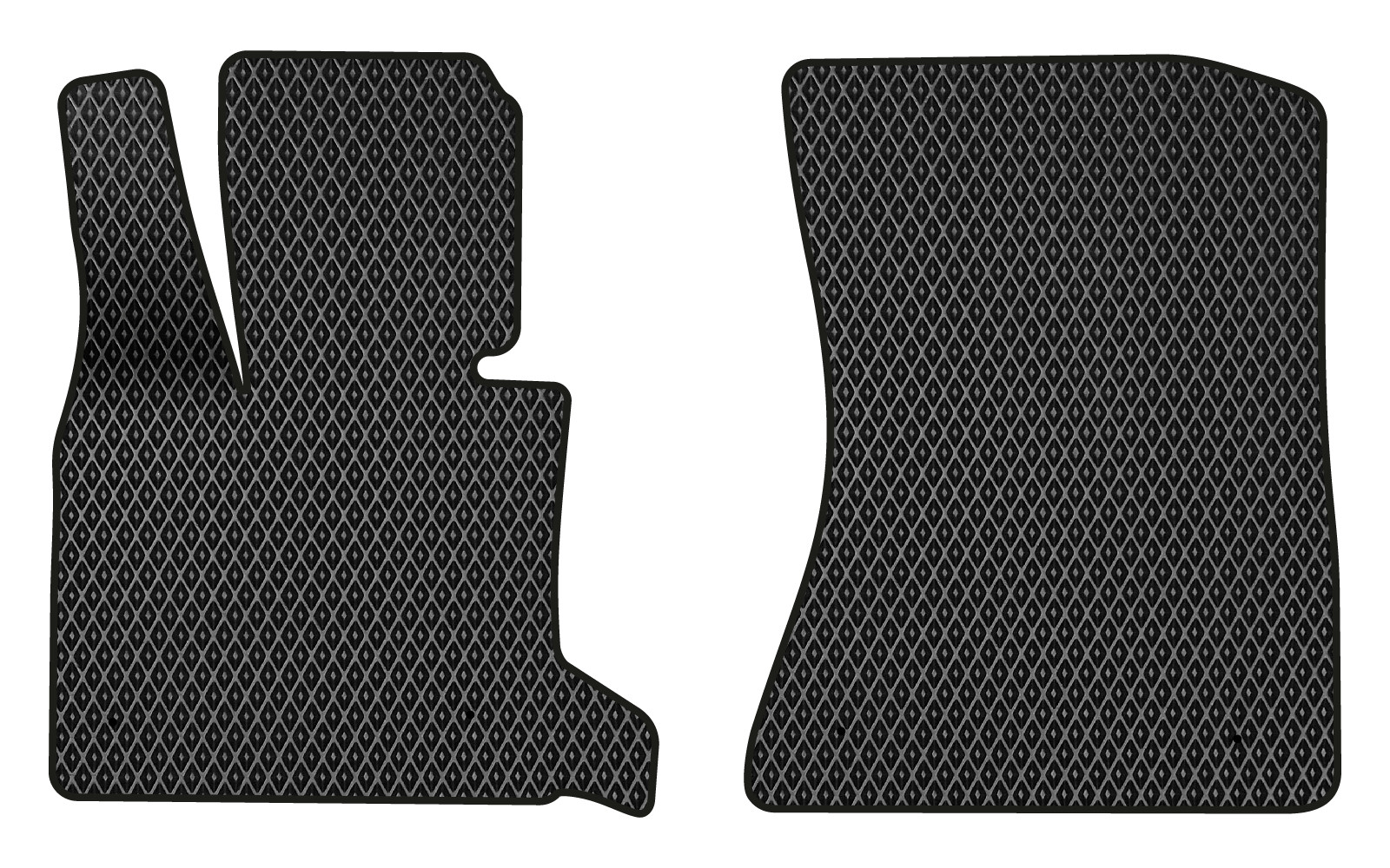 EVA коврики в салон авто передние EVAtech для X5 (E70) (closed threshold) BMW 2006-2013 2 поколение SUV USA (BM33436A2BM4RBB) - Фото 1