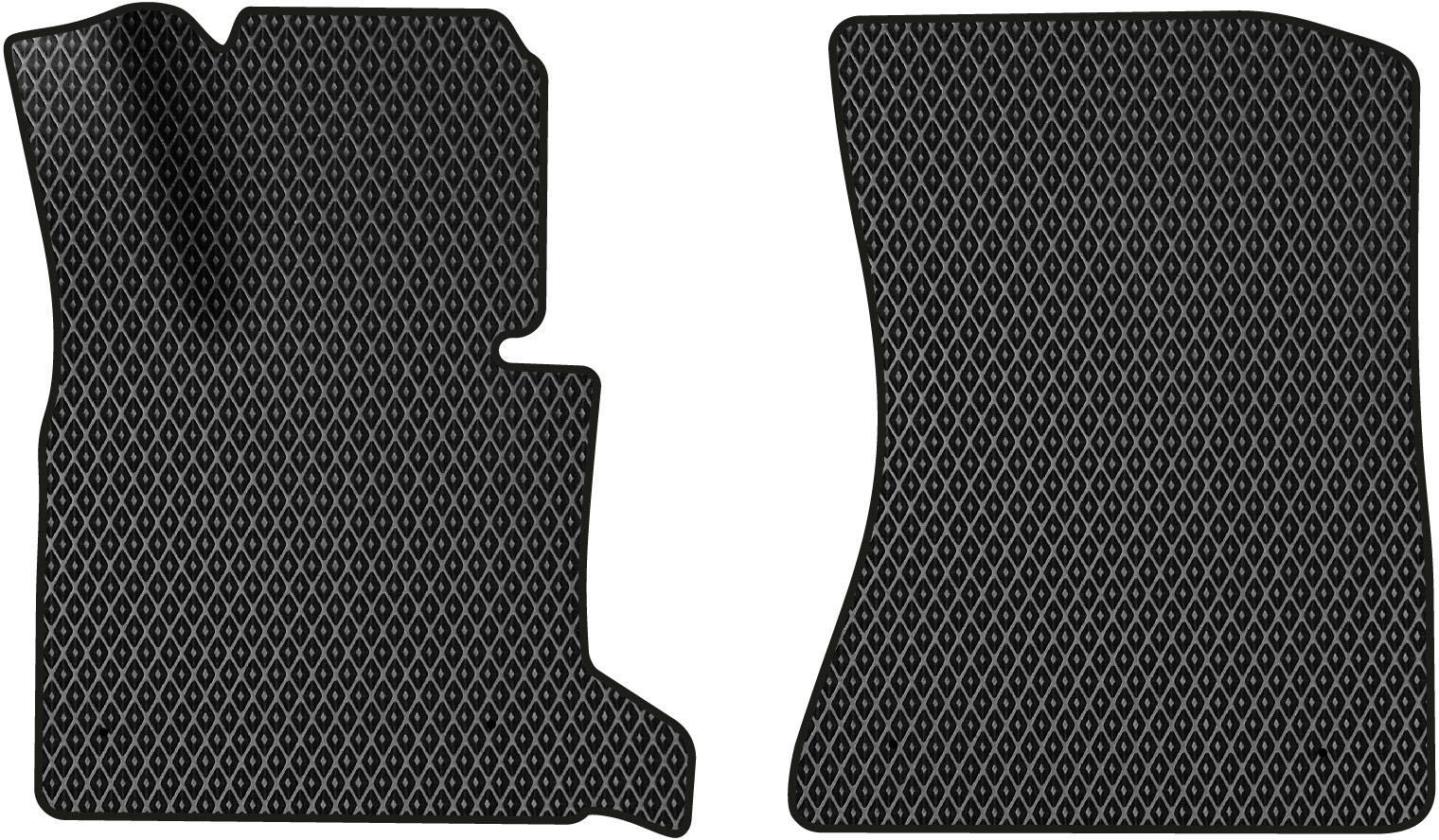 EVA коврики в салон авто передние EVAtech для X5 (E70) (closed threshold) BMW 2006-2013 2 поколение SUV USA (BM33436AD2BM4RBB) - Фото 1