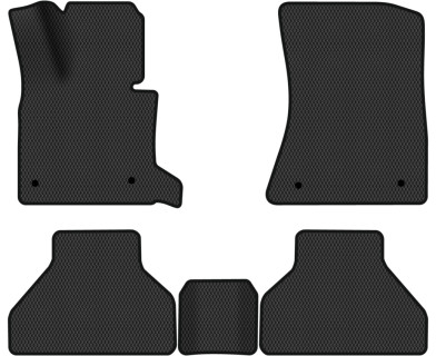 EVA килимки в салон авто EVAtech для X5 (E70) (open threshold) BMW 2006-2013 2 покоління SUV USA (BM33438CD5BW4RBB) - Фото 1