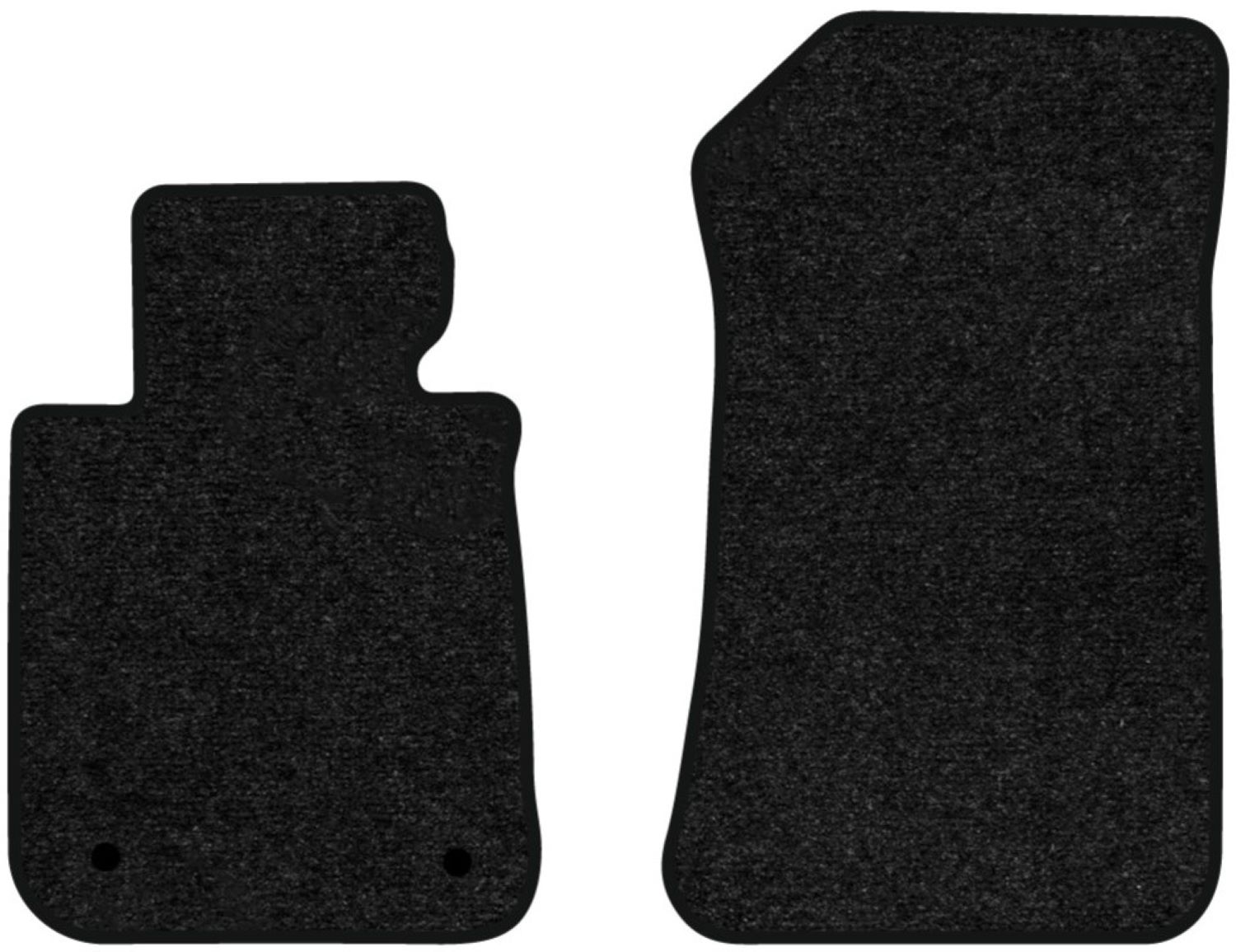 Коврики ворсовые в салон авто EVAtech Standard для BMW 1 Series (E81) 2004-2013 1 поколение Htb EU черный кант BM44382AB2BW2VEB - Фото 1