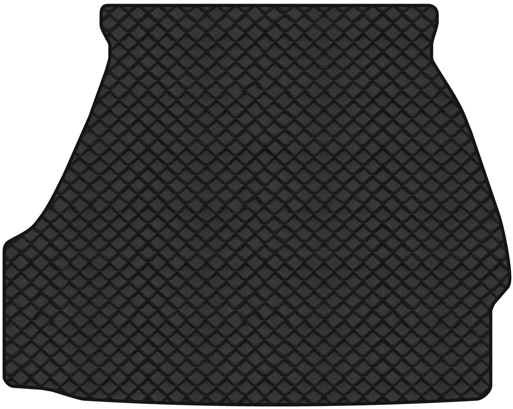 Килимок з екошкіри в багажник авто EVAtech для 5 Series (E34) BMW 1987-1996 3 покоління Sedan EU BM51602B1BBLB - Фото 1