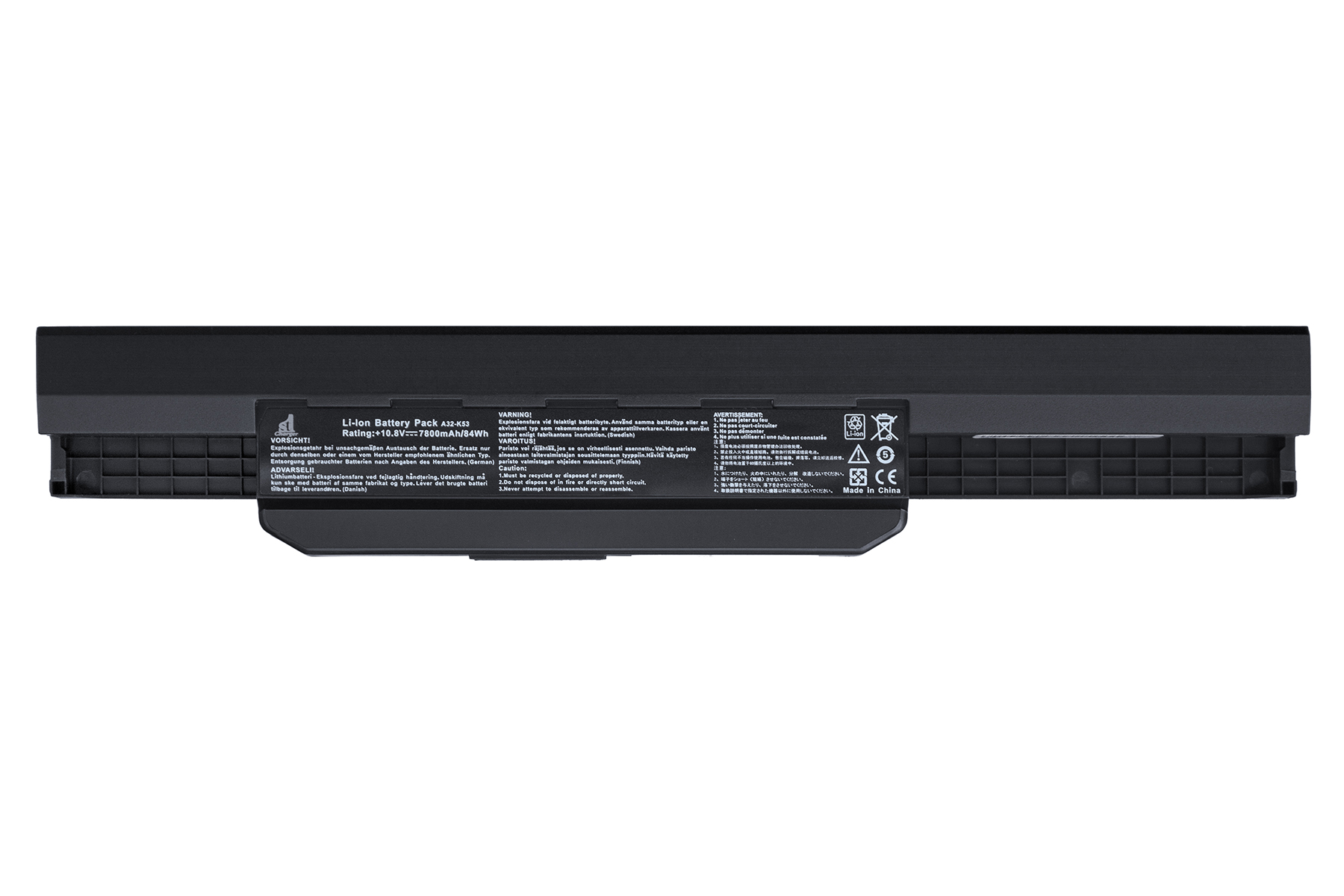 Аккумулятор для ноутбука 1stCharger 10.8V 7800mAh Black (BN1st3008) - Фото 1