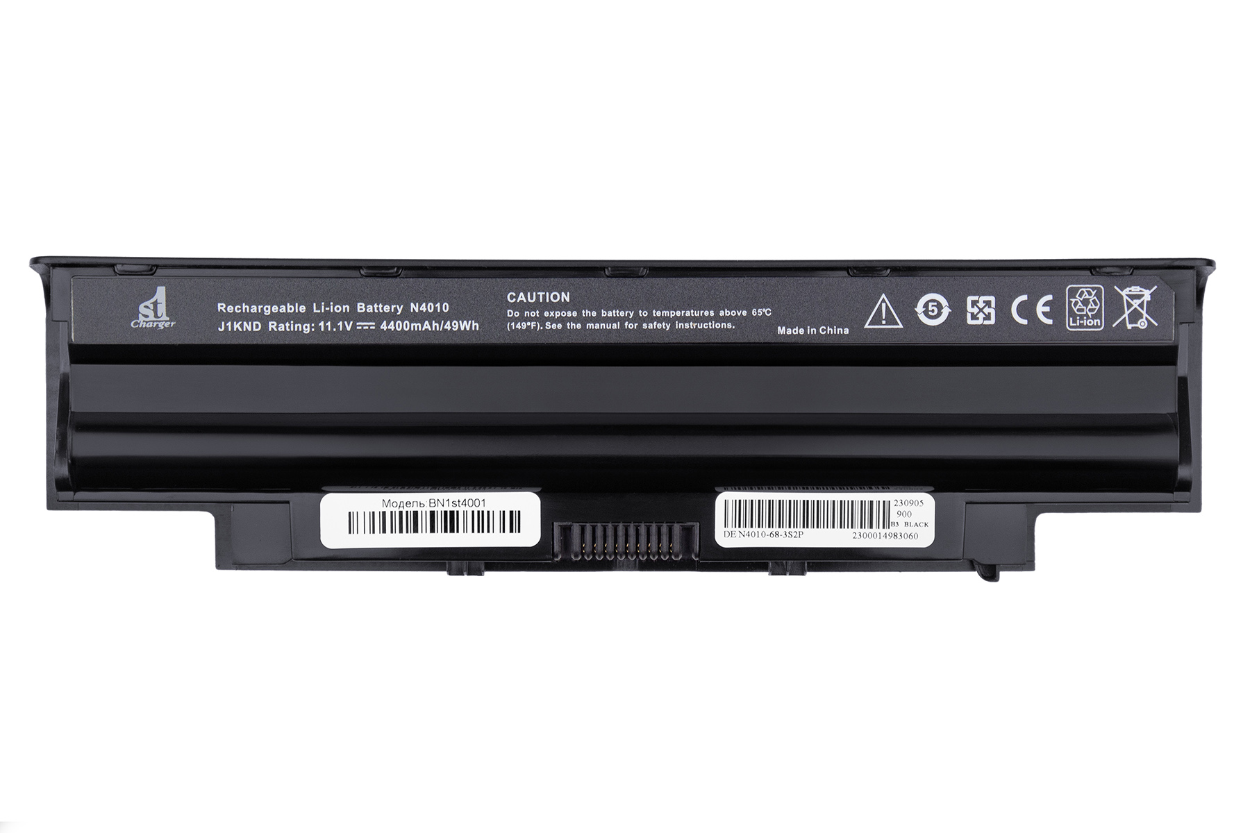 Аккумулятор для ноутбука 1stCharger 11.1V 4400mAh Black (BN1st4001) - Фото 1