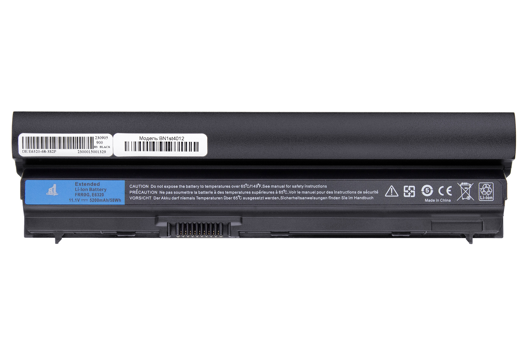 Аккумулятор для ноутбука 1stCharger 11.1V 5200mAh Black (BN1st4012) - Фото 1