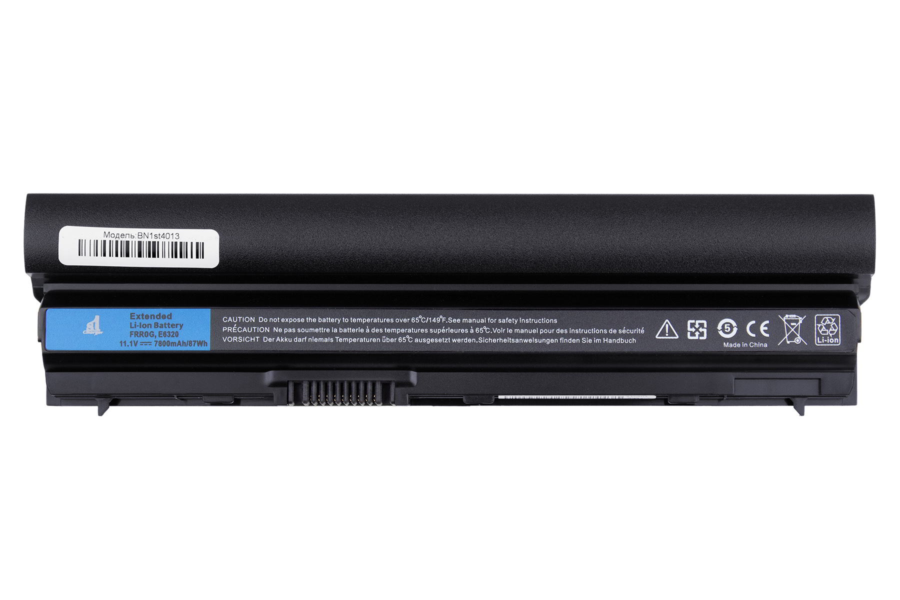 Аккумулятор для ноутбука 1stCharger 11.1V 7800mAh Black (BN1st4013) - Фото 1