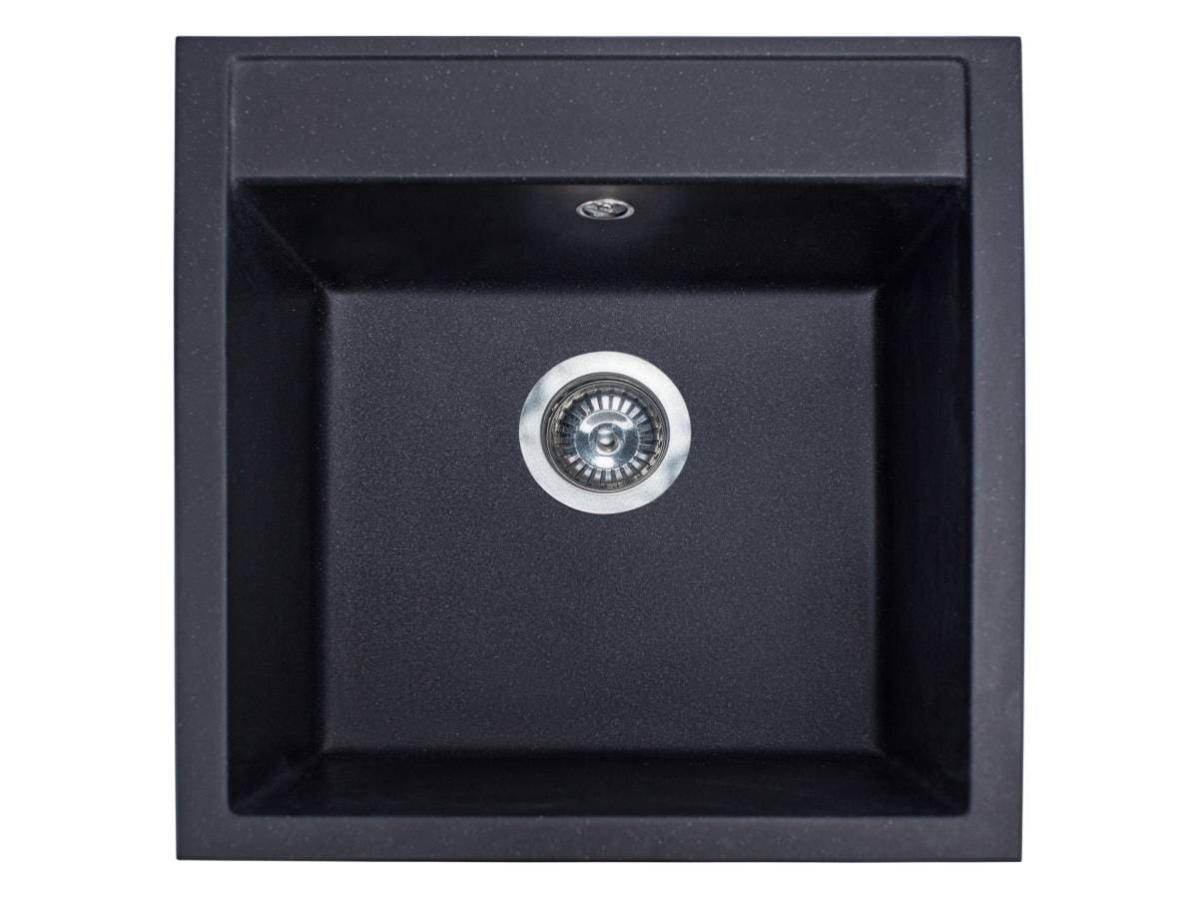 Купити Мийка кухонна Miraggio BODRUM 510 black shine - Фото 1 Мийка кухонна Miraggio BODRUM 510 black shine - Фото 1